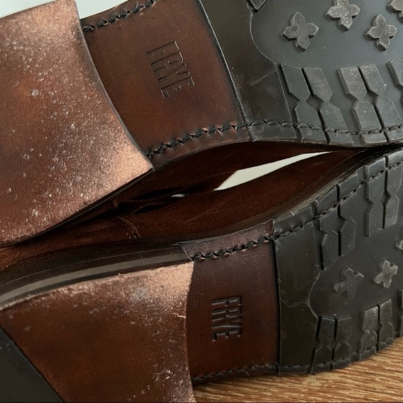 Frye Natalie Engineer Short Boots 6 - Picture 8 of 11